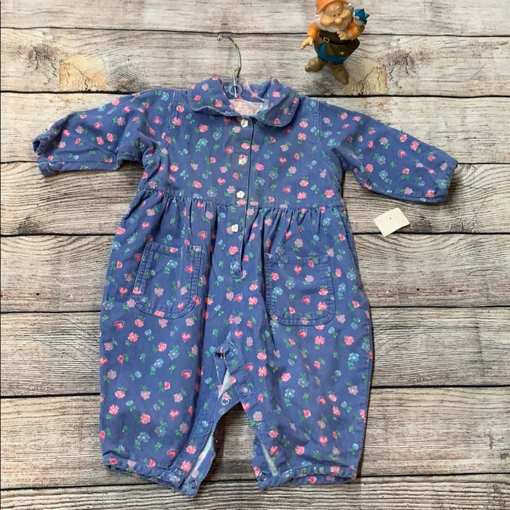 Size 12 mo corduroy romper