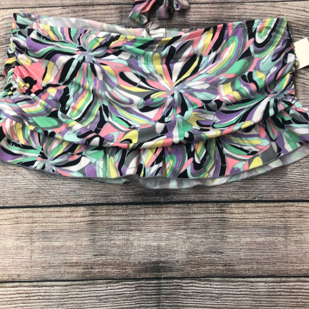 Kenneth Cole New York sz 14 multicolor 2pc bathing suit