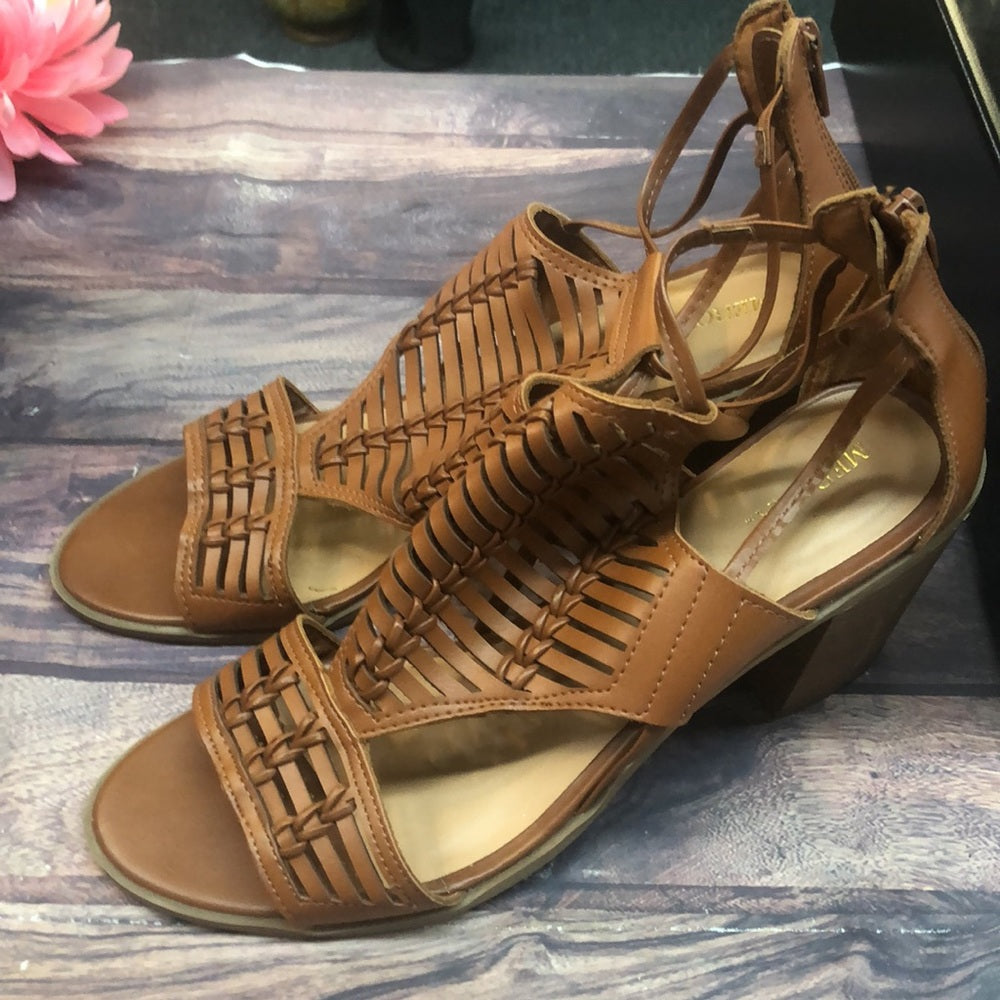Merona sz 10 women brown shoes