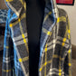 Size L Tahari hooded open sweater