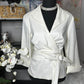 Size XL ivory NWT blouse