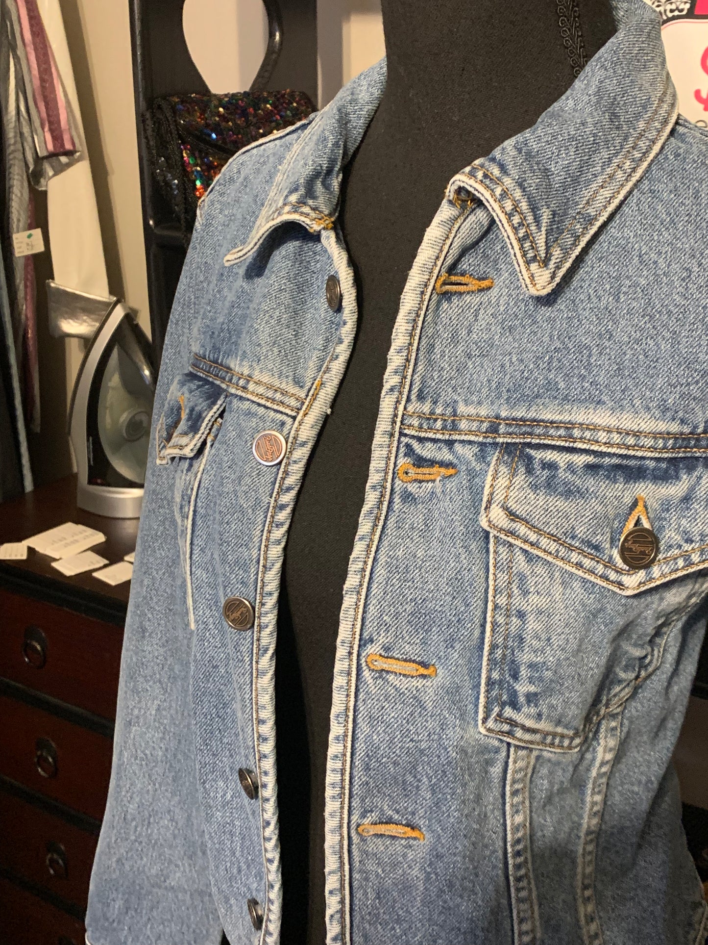 Size Medium denim jacket