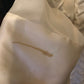 Size 10 Ivory ruffled Talbots blouse