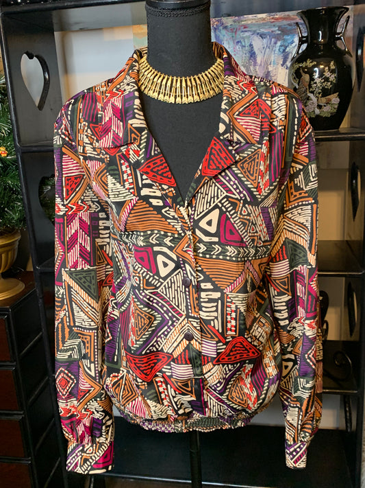 Size 16W vintage blouse