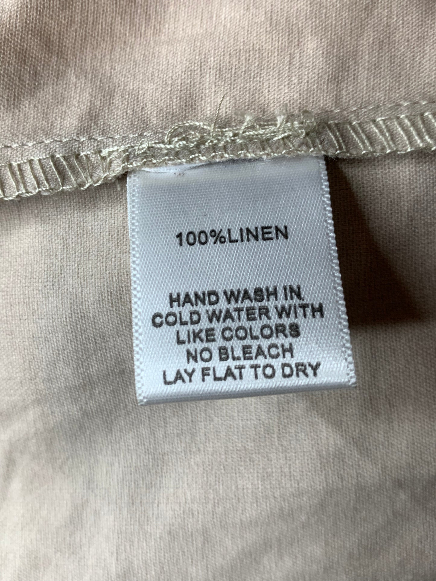 Size Large linen open blazer