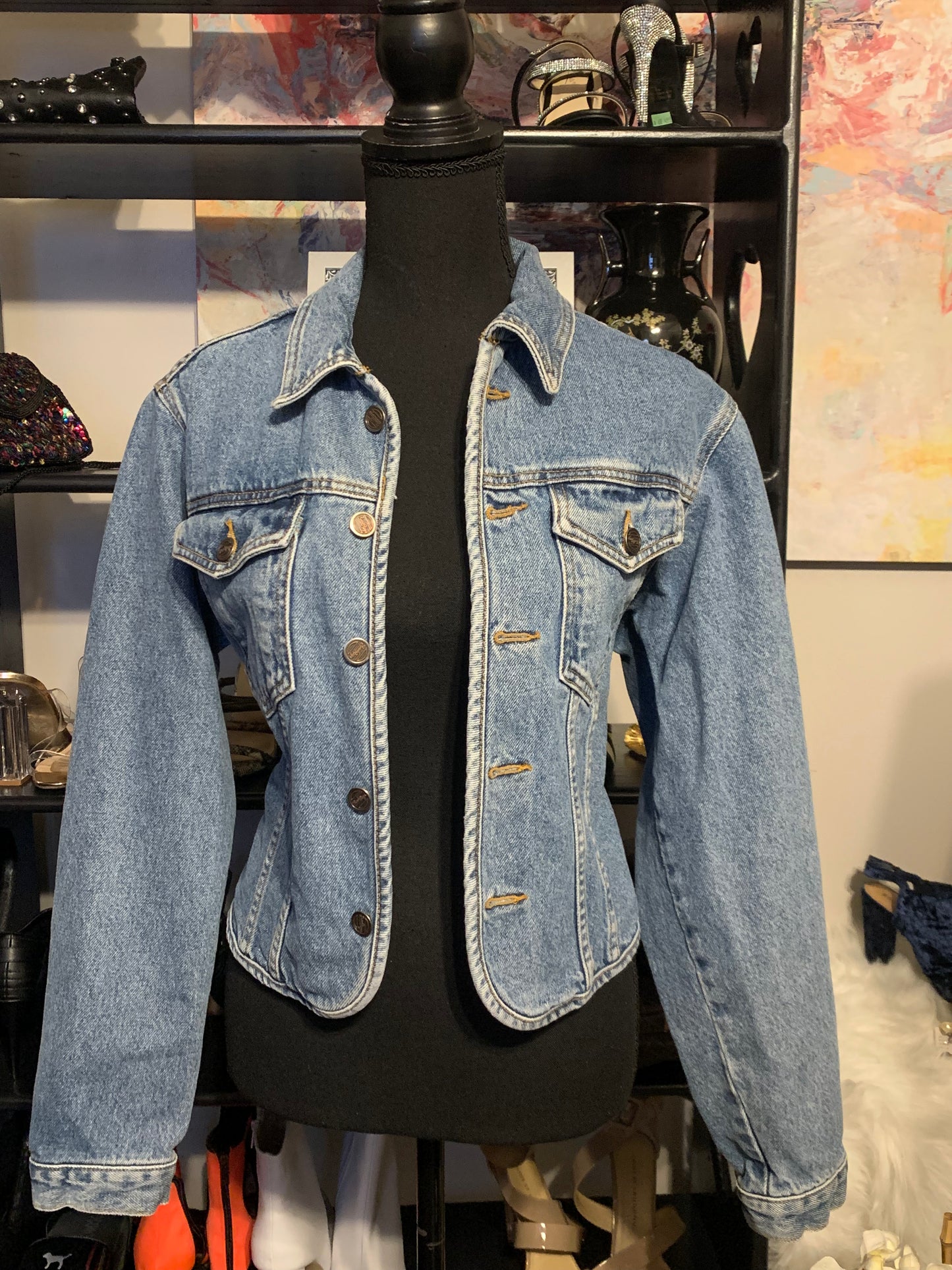Size Medium denim jacket