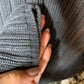 Size Large Men Nautica sweater - gray