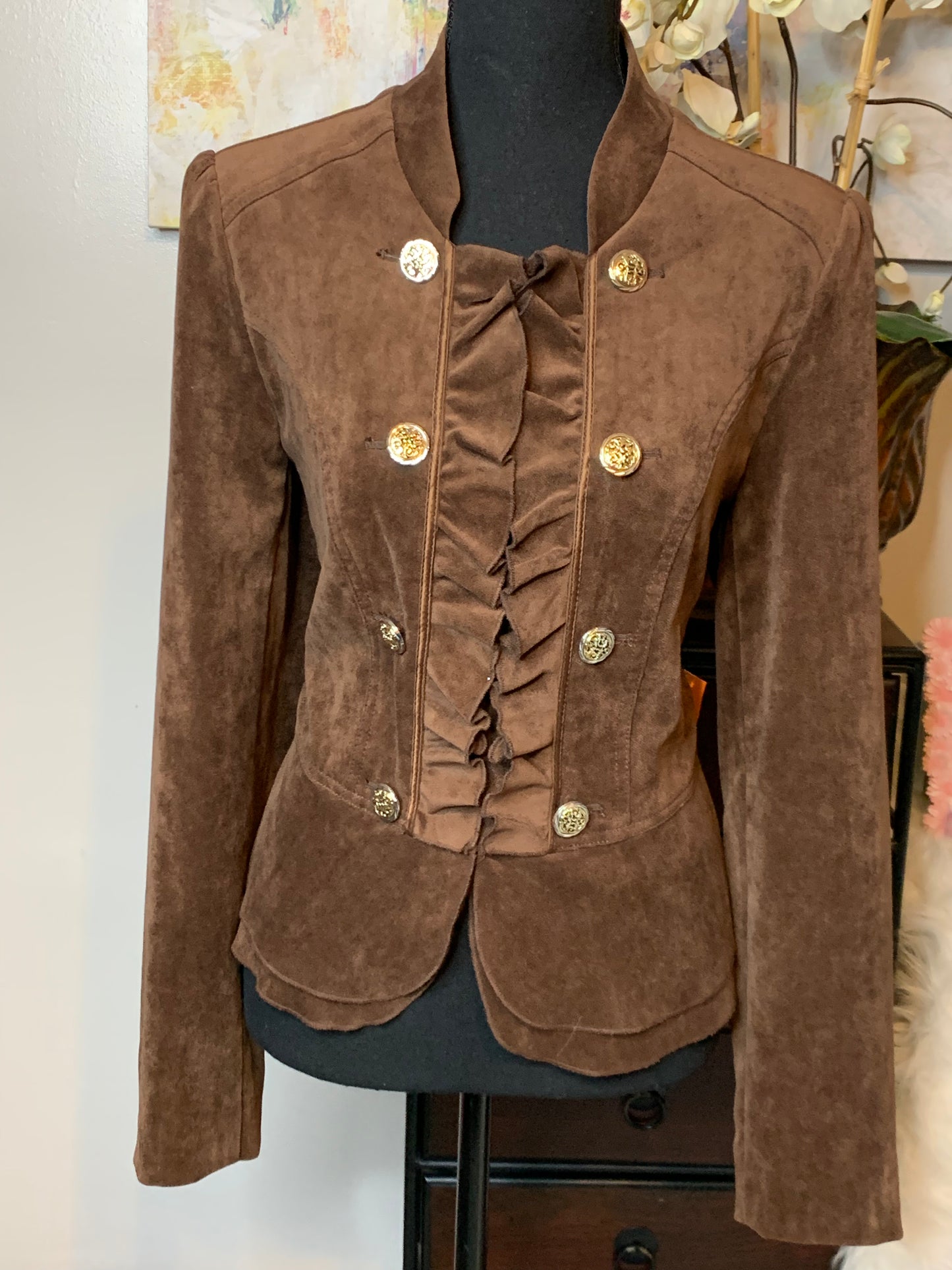 Size Large double breasted look blazer