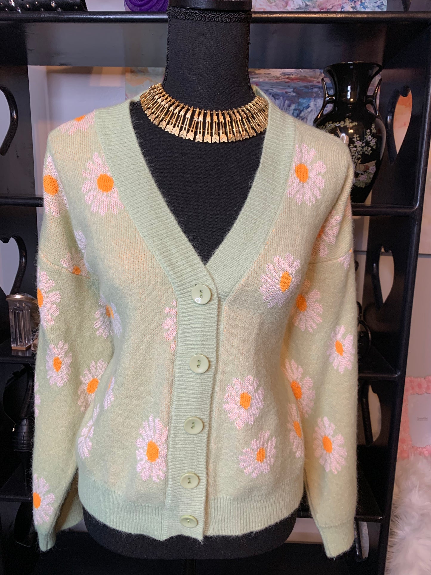 Daisy sweater one size