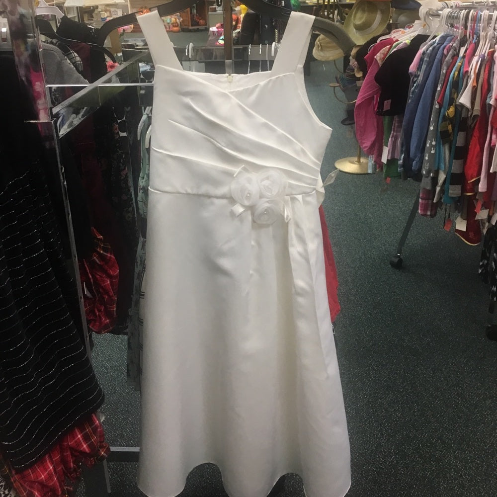 Size 10 Bonnie Jean white dress