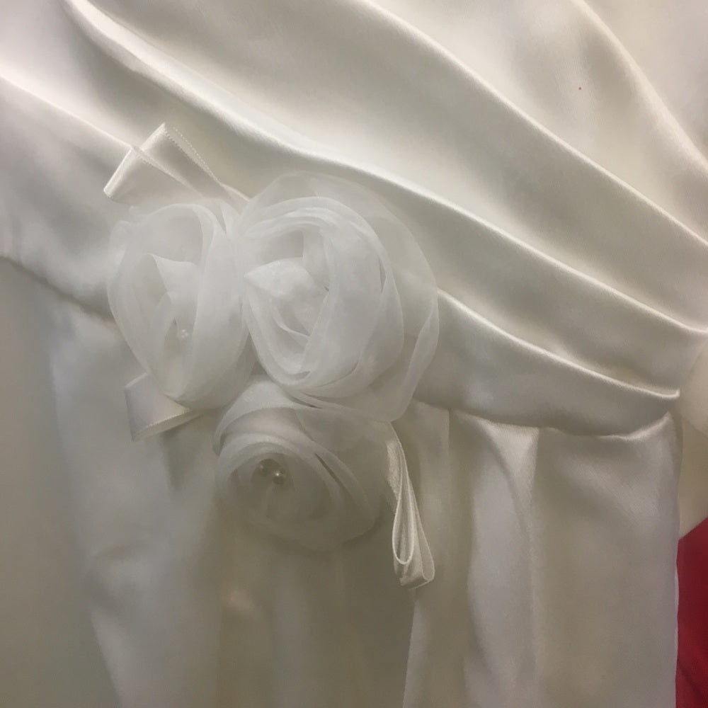 Size 10 Bonnie Jean white dress