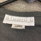 Gary shirt with dark gray flowers