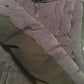 Size small blackberry and black hooded jacket