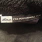 Size small blackberry and black hooded jacket