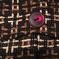 Size 4 Vintage 90s wool silk blazer.
