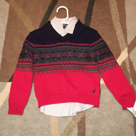 Sweater and shirt set