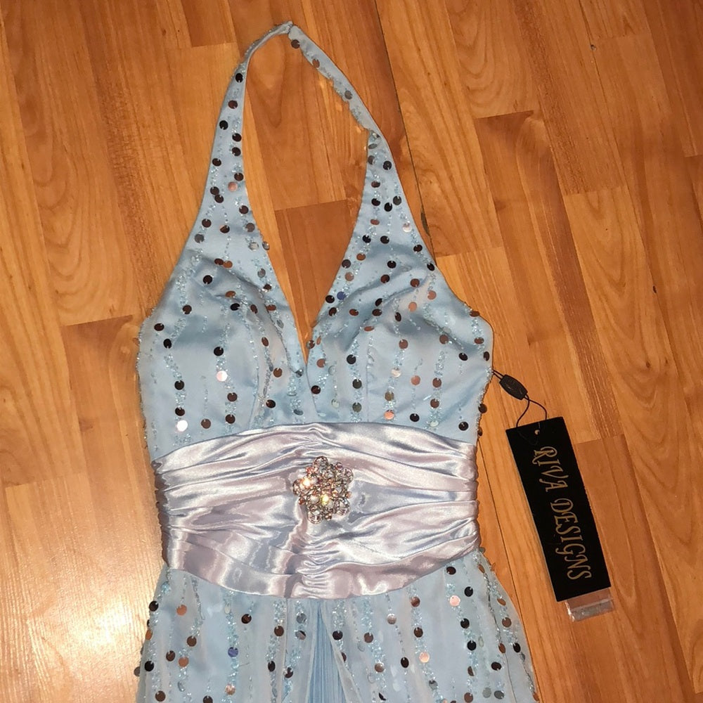 Size 0 sequined formal dress NWT