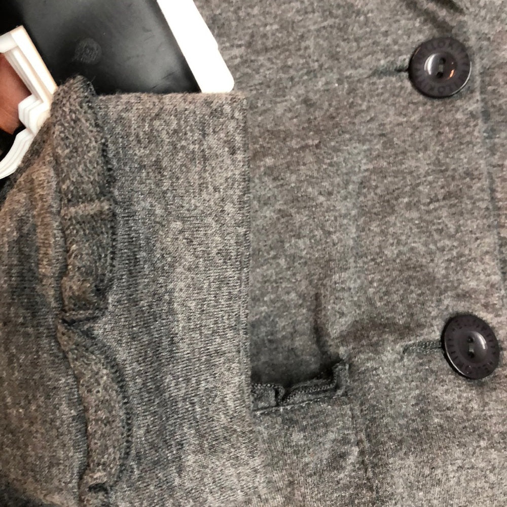 Size 8 heather gray light jacket/blazer