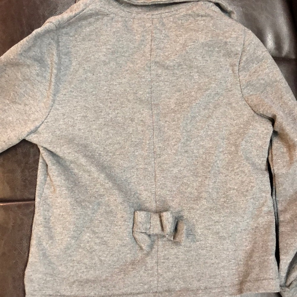 Size 8 heather gray light jacket/blazer