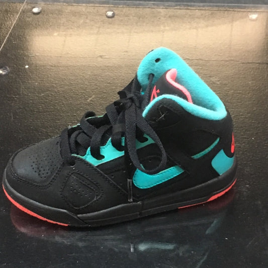 Black, orange and blue Nike’s size 12c sneakers