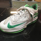 Green and white Nike’s size 7y sneakers