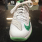 Green and white Nike’s size 7y sneakers