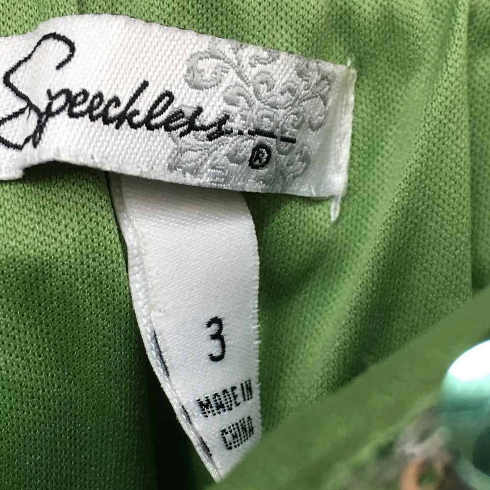 Speechless green/black formal dress size 3
