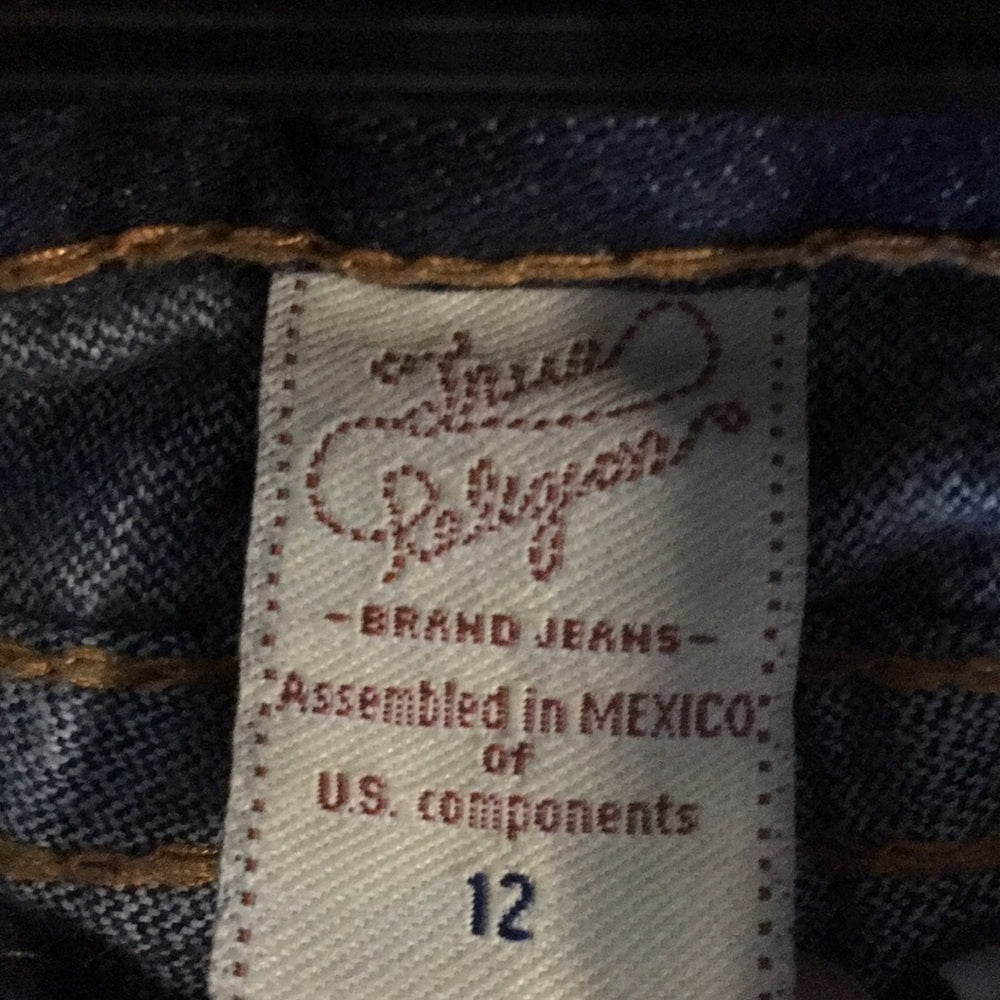 True Religion size 12 jeans