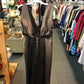 Size 12 gray with black back scarf