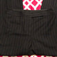 Size 9 Black pinstriped pant suit