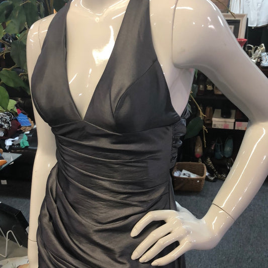 Beautiful gray special occasion dress