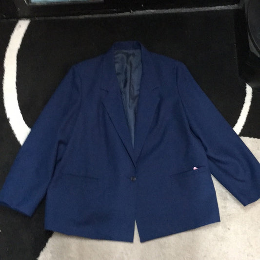 Motion Jacket Navy Blue suit jacket size 42