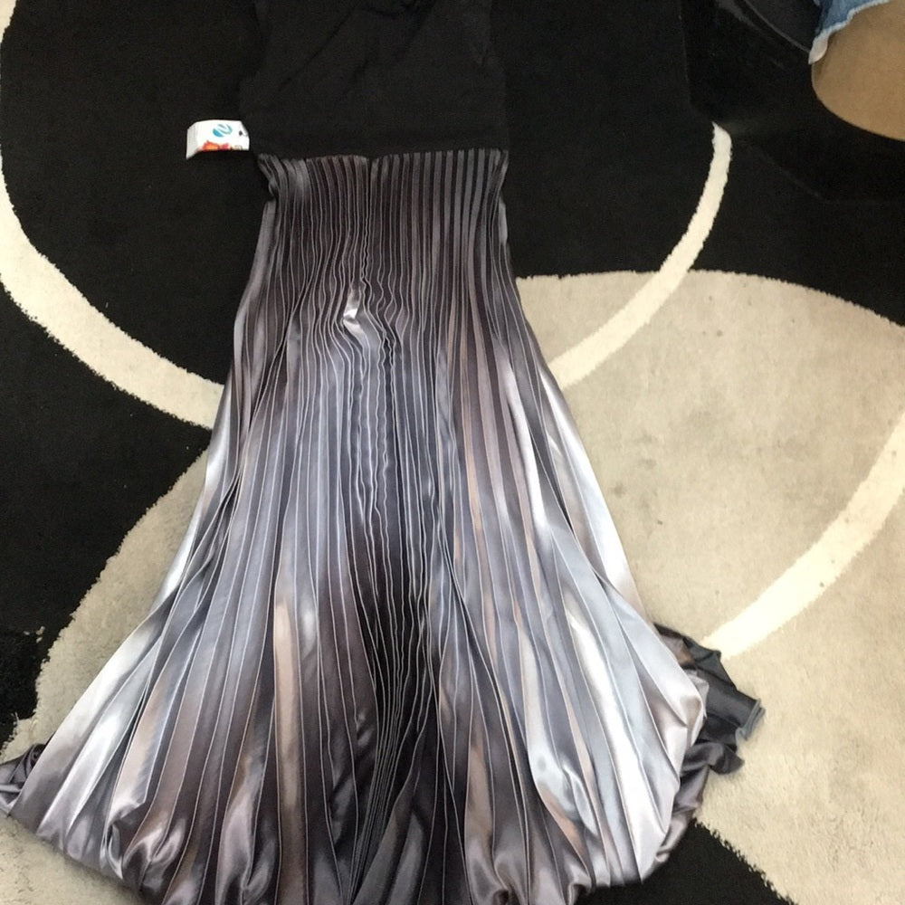 Small black and gray ombré  formal dress