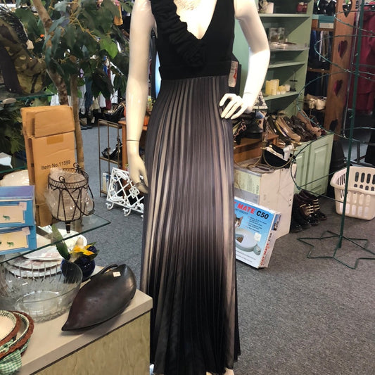 Small black and gray ombré  formal dress