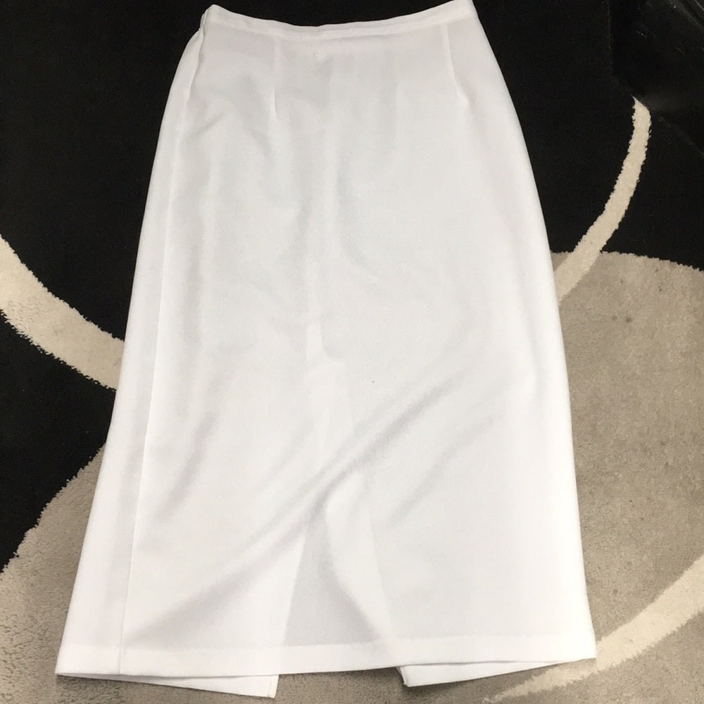 Pride & Joy white 2 piece suit size 14
