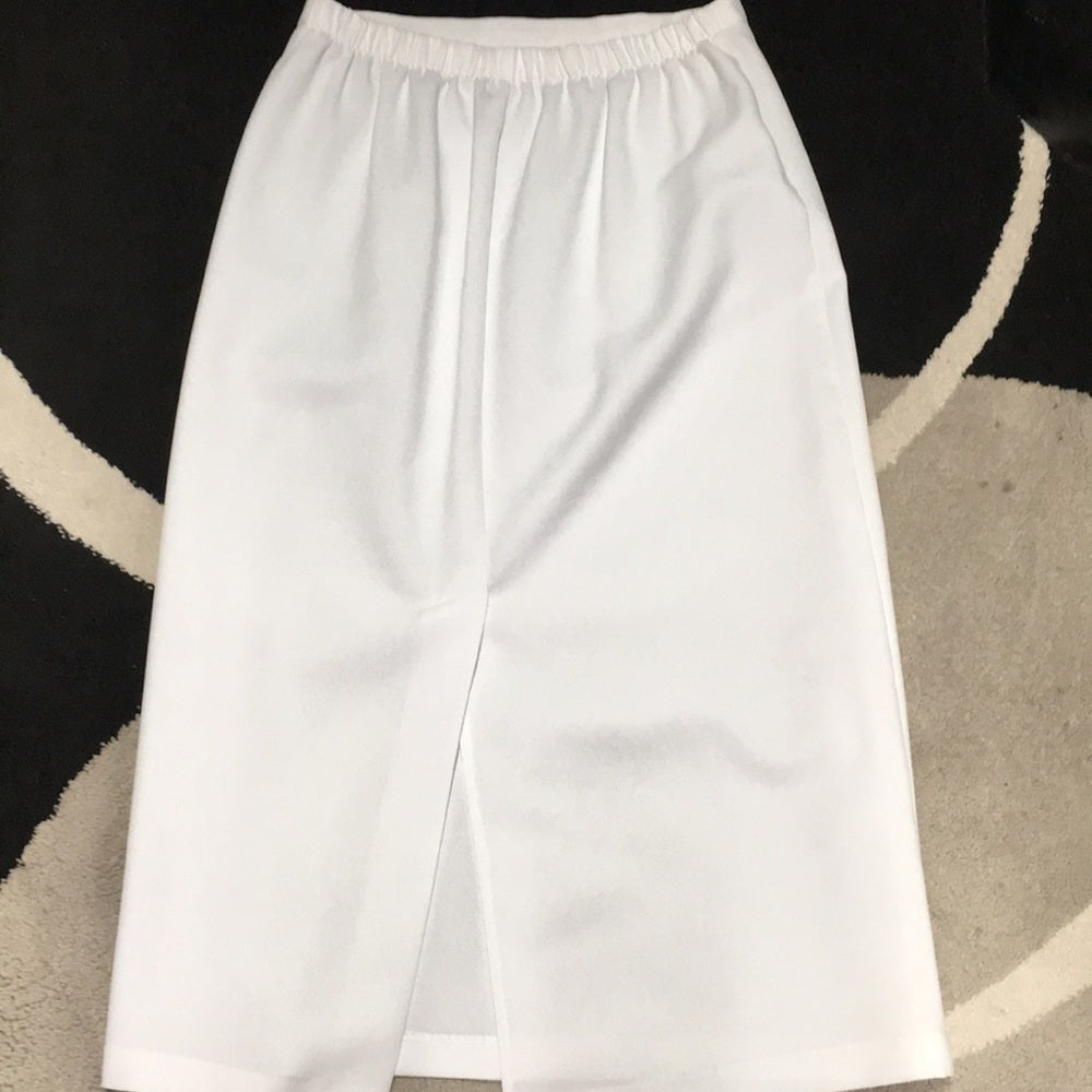 Pride & Joy white 2 piece suit size 14