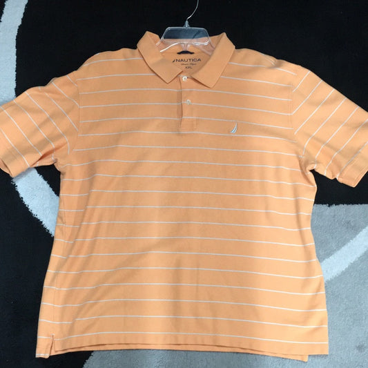 Nautica 2x Orange & White Men’s shirt