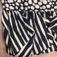 Size 6 blue and khaki color local designer dress
