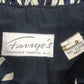 Size 6 blue and khaki color local designer dress