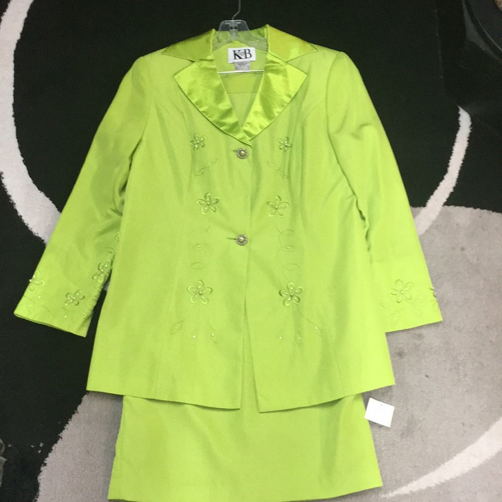 KB green size 12 women’s dress suit