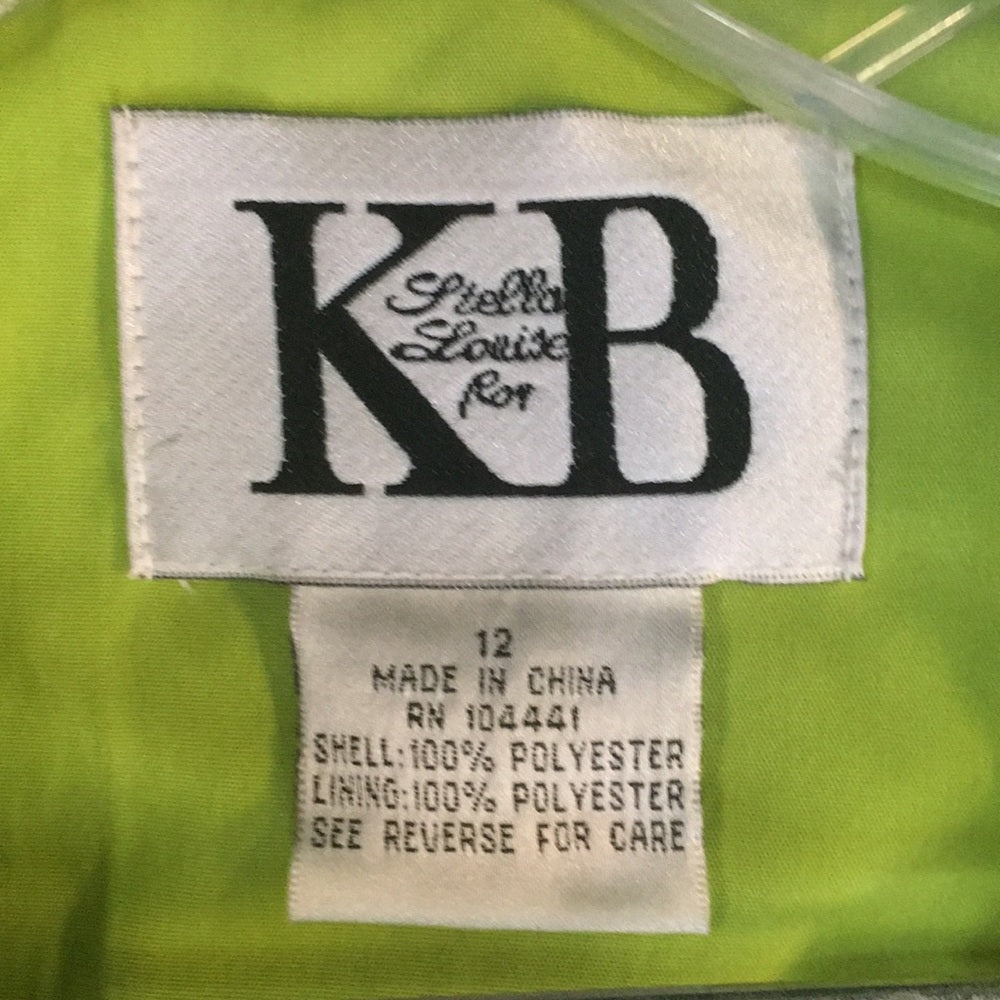 KB green size 12 women’s dress suit