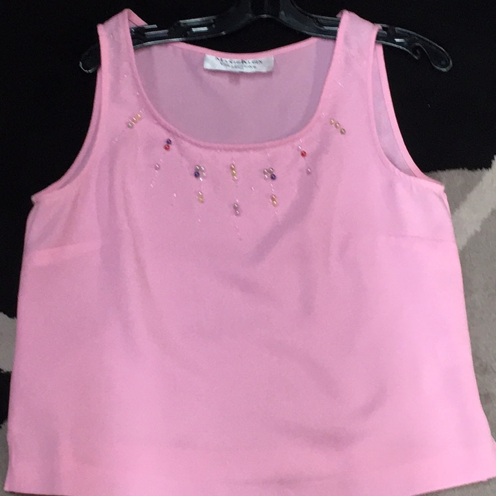 Maxie Klein sz 12 3pc pink women’s dress suit