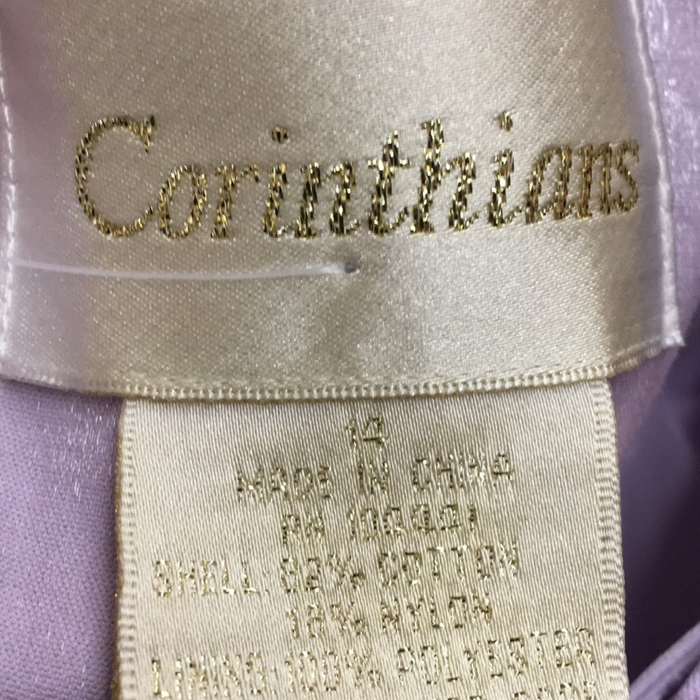 Corinthians sz 14 Purple 2pc women’s dress suit