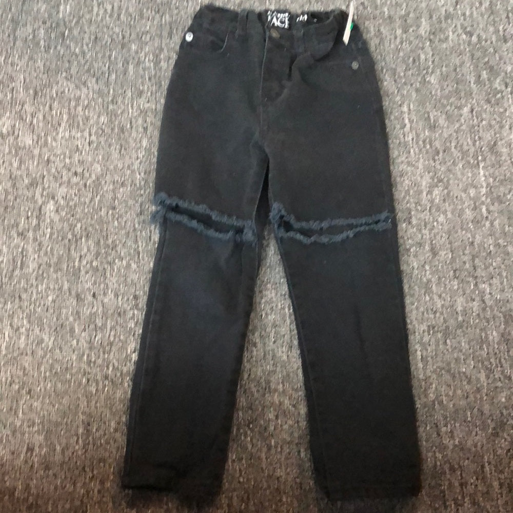 Size 4T black skinny jeans