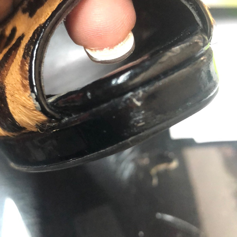 Size 8 wedge heels with peep toe