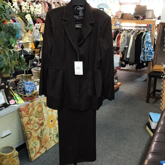 NWT size 20 brown pant suit