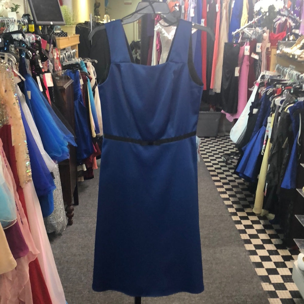 Rabbit Designs Blue & Black size 6 formal dress