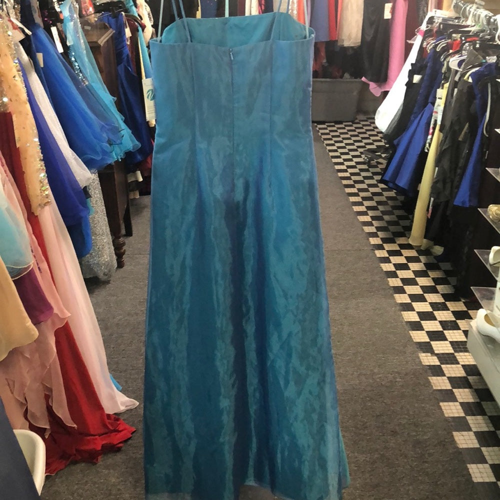 J.R. Nites Teal size 8 formal dress