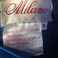 Milano Blue with white size medium formal dress