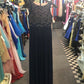 Nightway Navy Blue size 10 formal dress